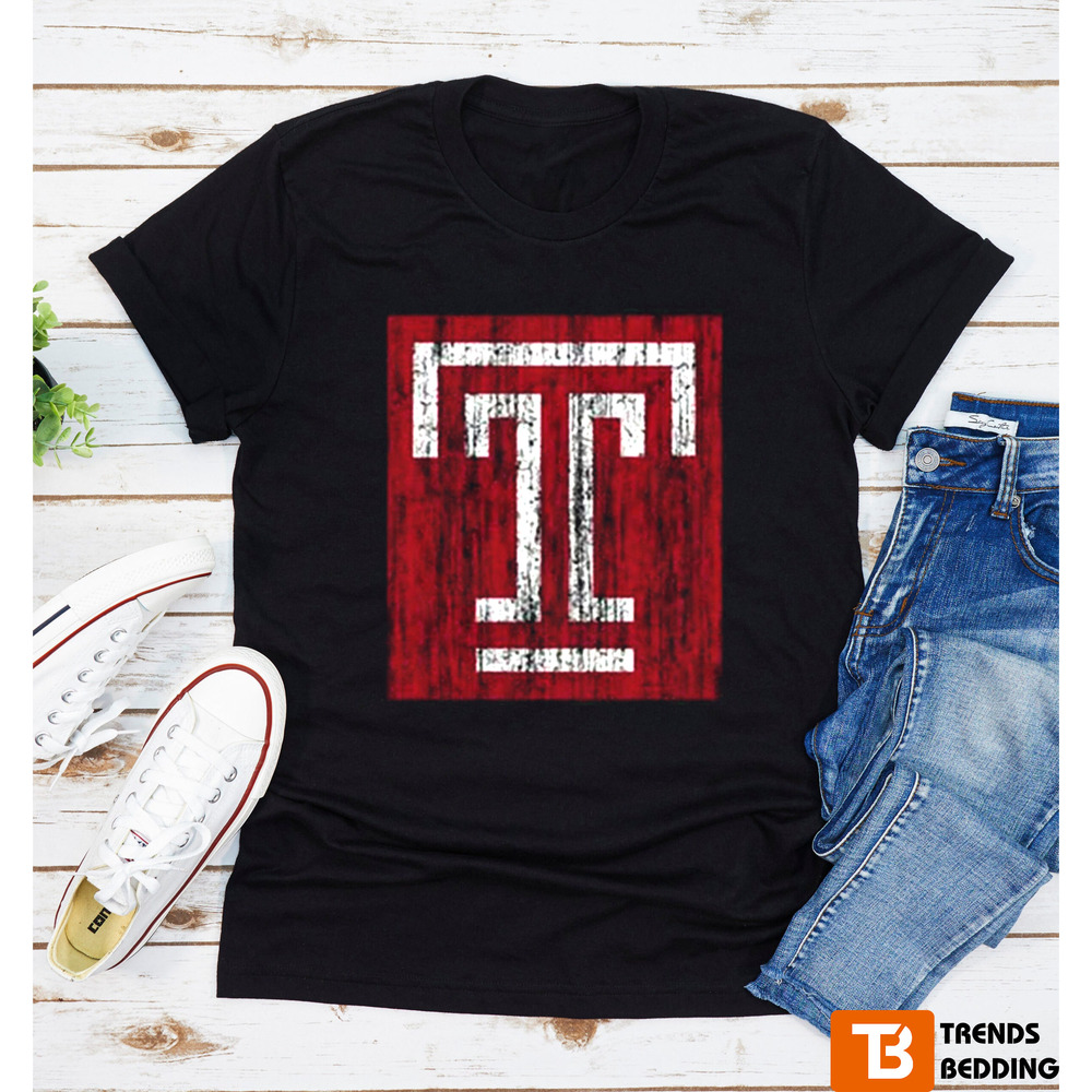 Temple Owls University Logo Unisex Tshirt